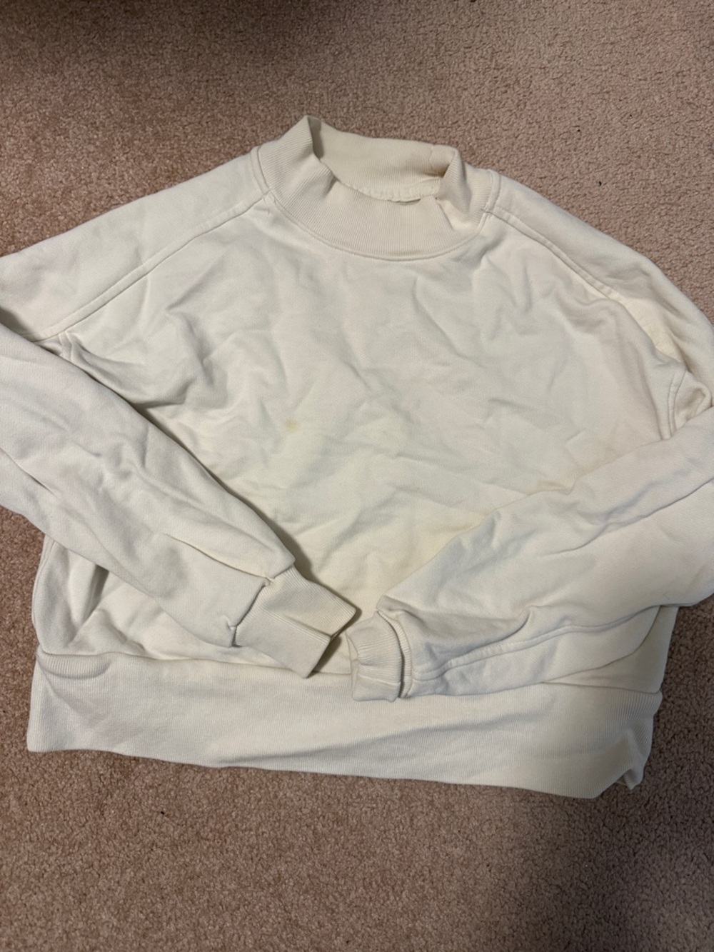 Everlane Off-White Crewneck Sweatshirt